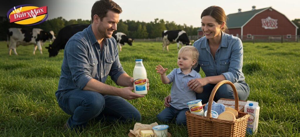 Fresh Canadian milk bottles delivered by Dairy Max in Toronto